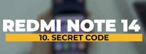 SECRET CODE
