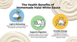 halal food white sauce recipe
